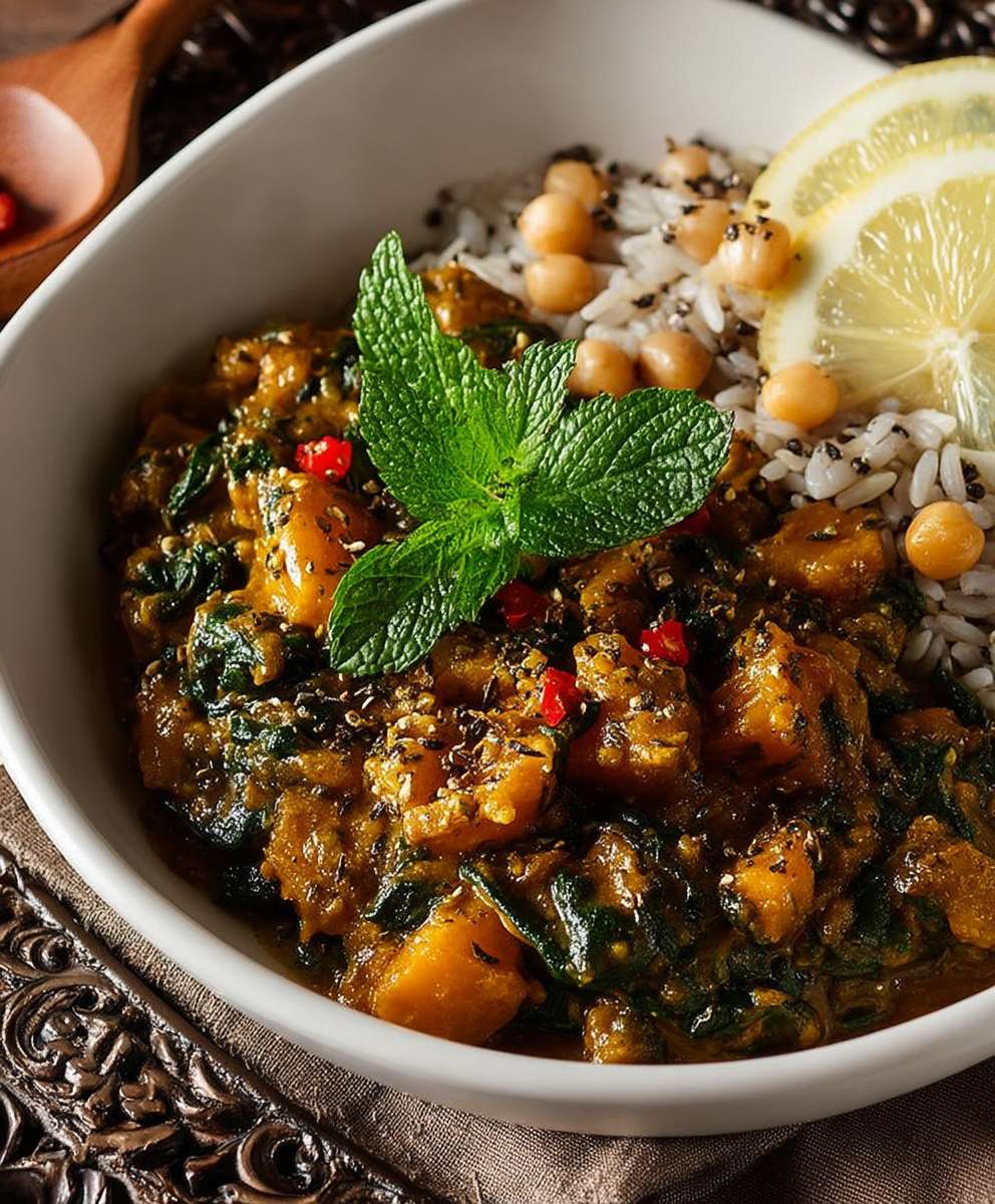 Curry Butternut Squash Turkey