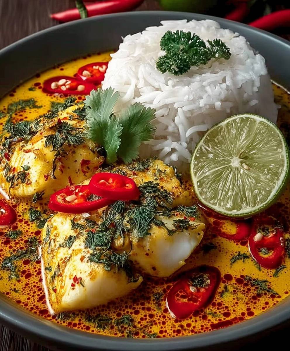 Coconut Lime Fish Curry
