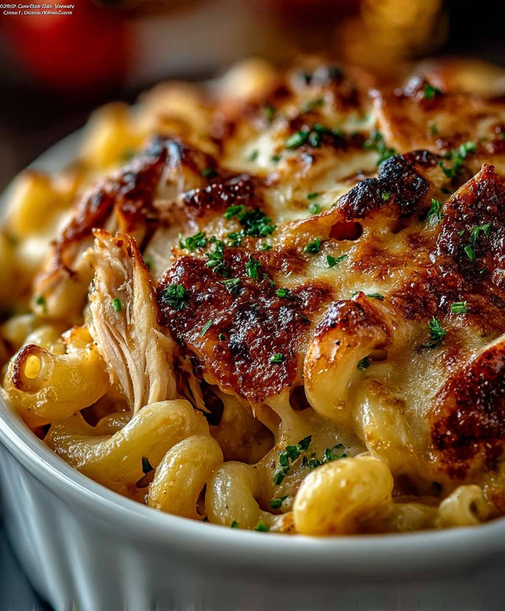 BBQ Chicken Mac Cheese