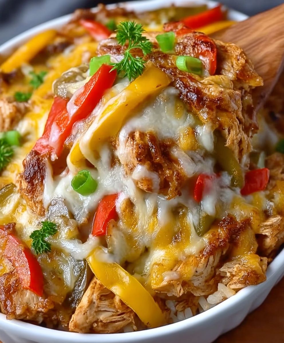 Chicken Fajita Casserole