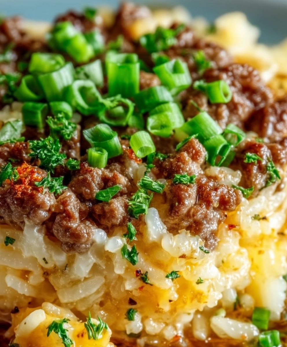 Hamburger Rice Casserole