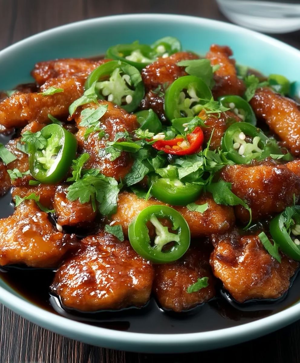 Asian Jalapeno Chicken