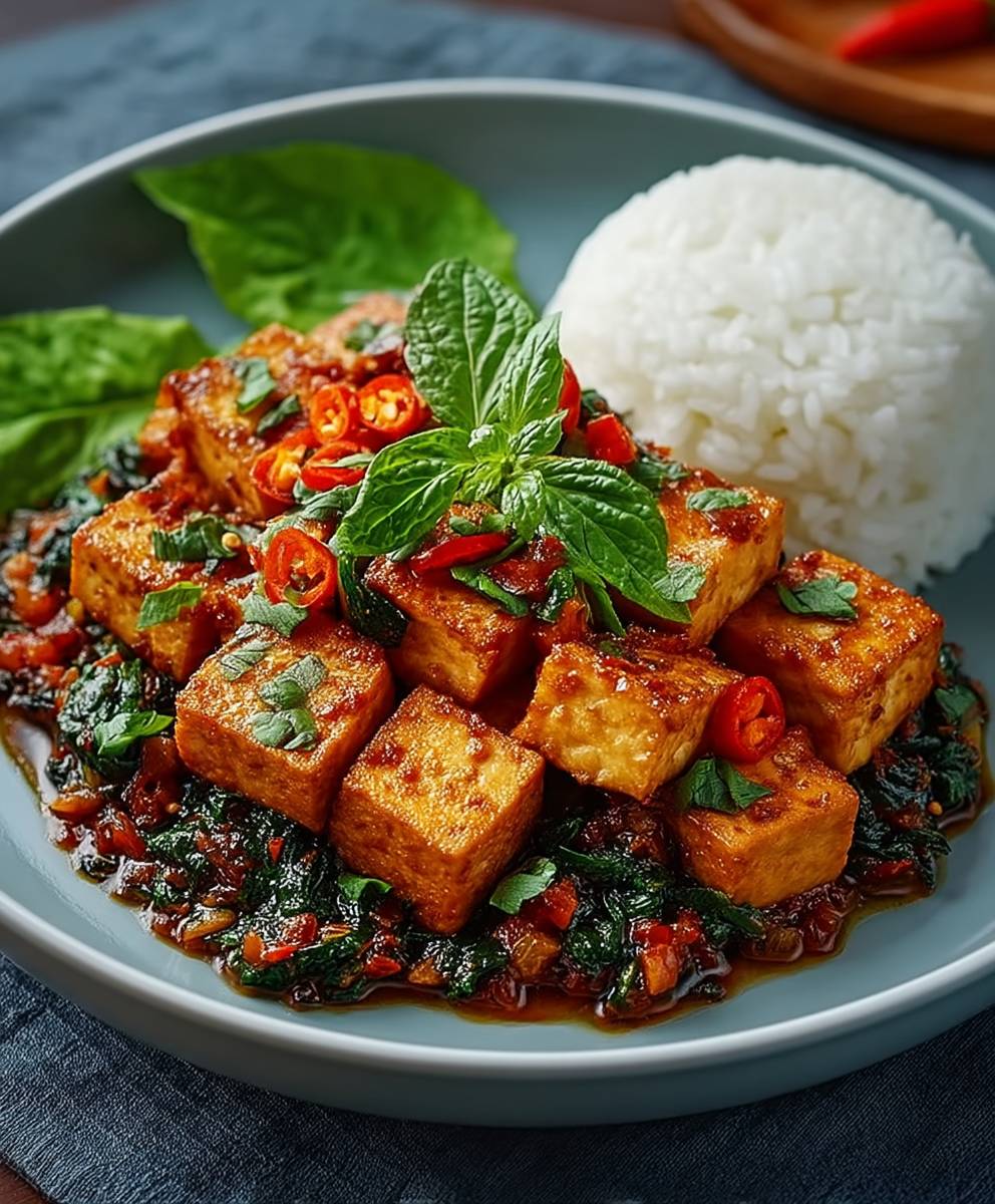 Thai Basil Tofu