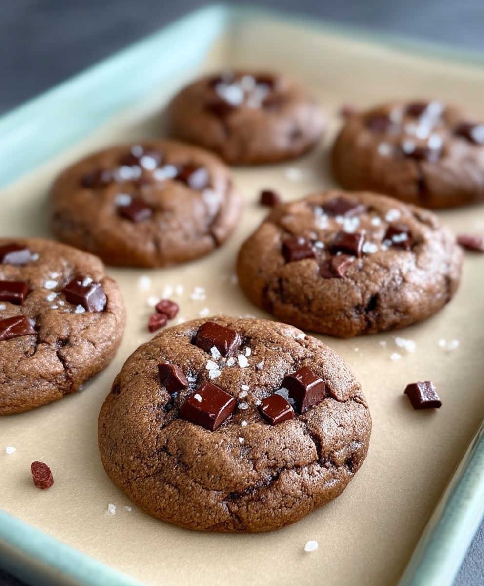 Espresso chocolate chunk cookies