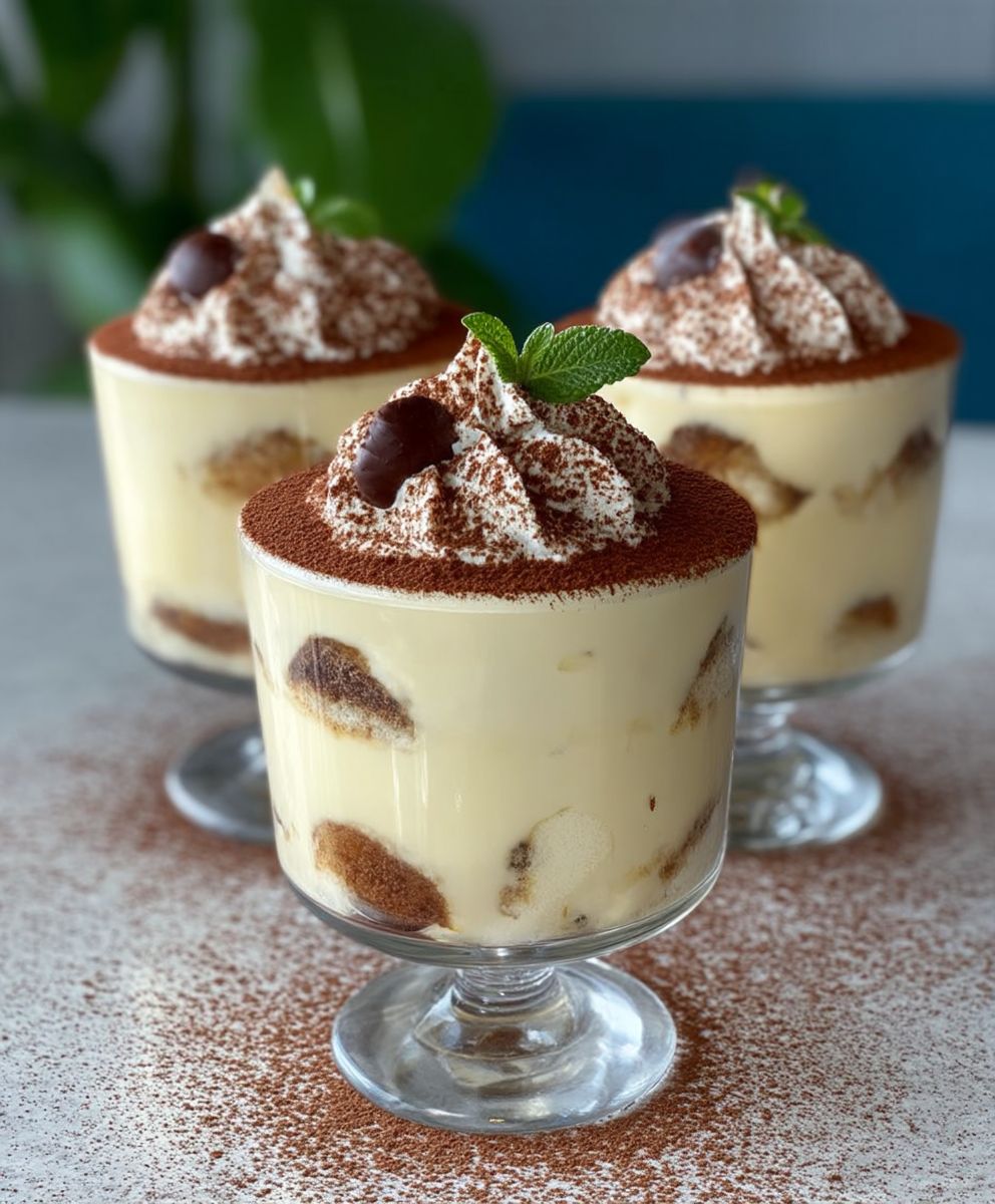 Easy Tiramisu Cups