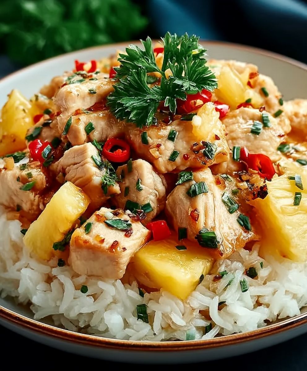 Pineapple Chicken Rice