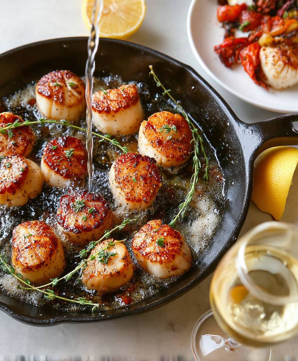 Brown Butter Scallops
