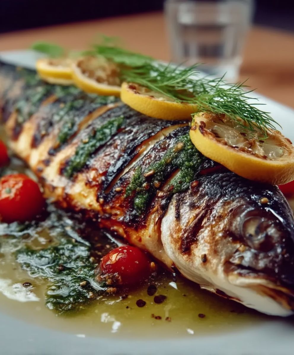 Grilled Branzino