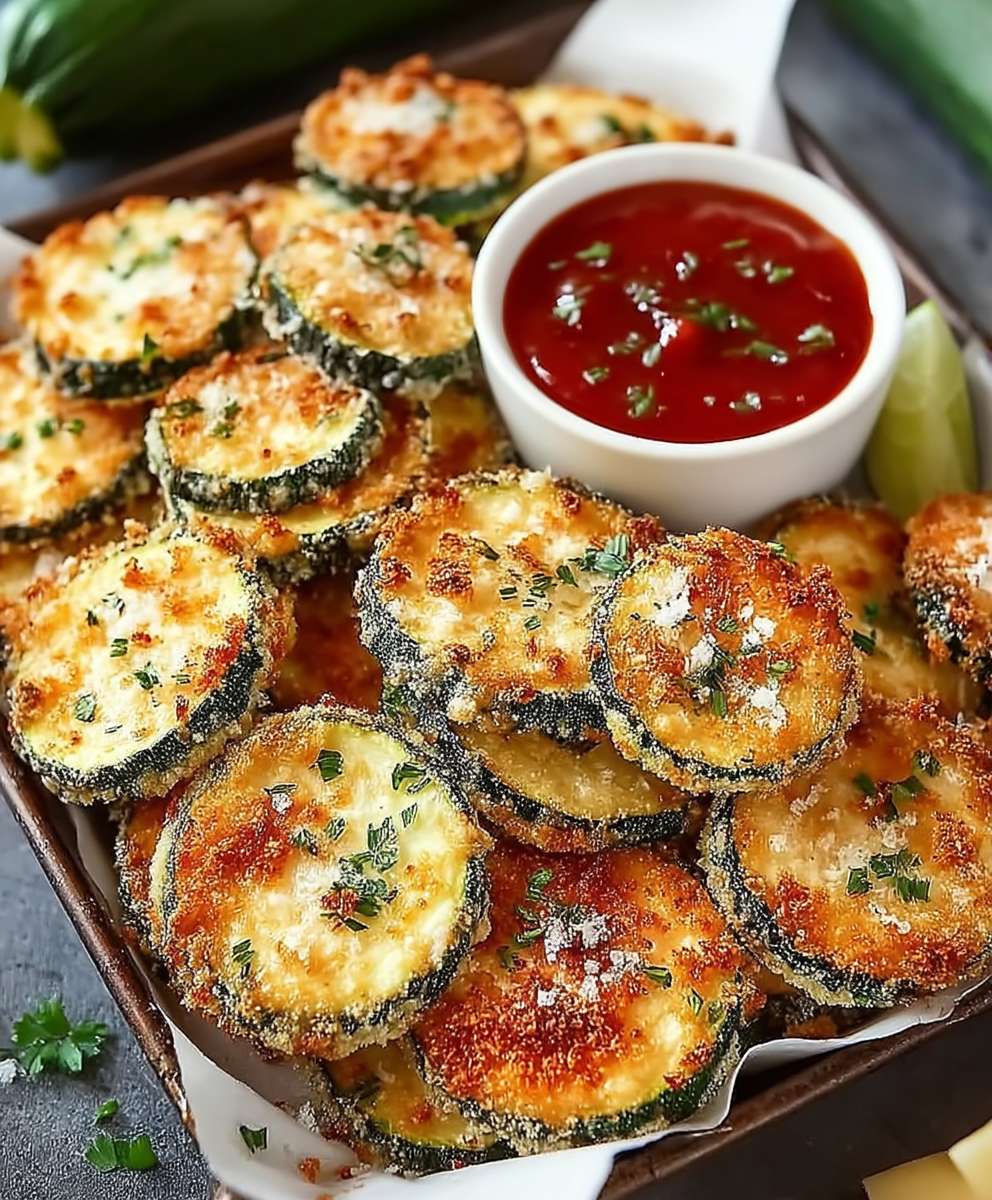 Air Fryer Zucchini Chips