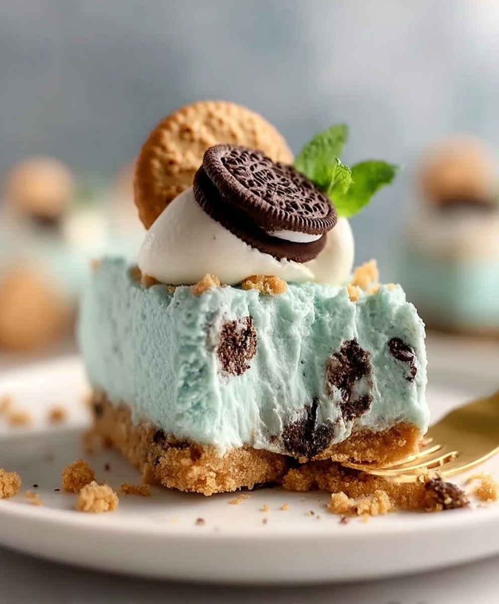 Cookie Monster Cheesecake