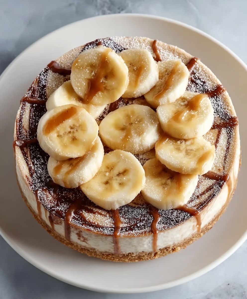 Nutella Cheesecake Banana