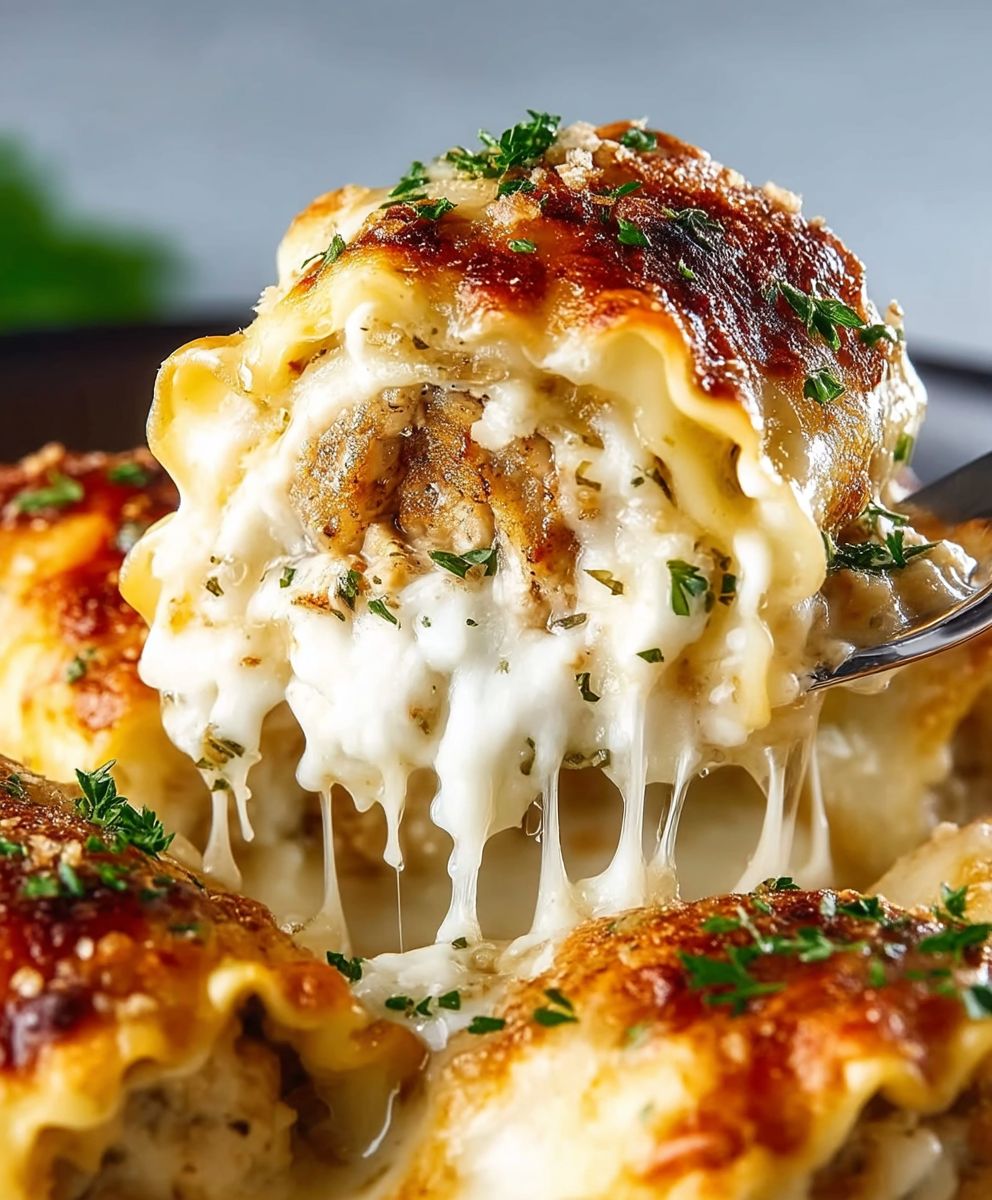 Chicken Alfredo Lasagna