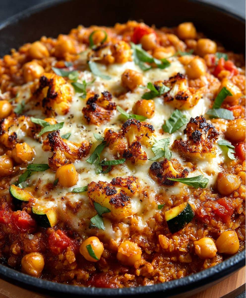 Cauliflower Rice Skillet Meal