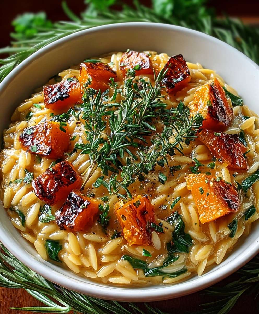 Roasted Orzo