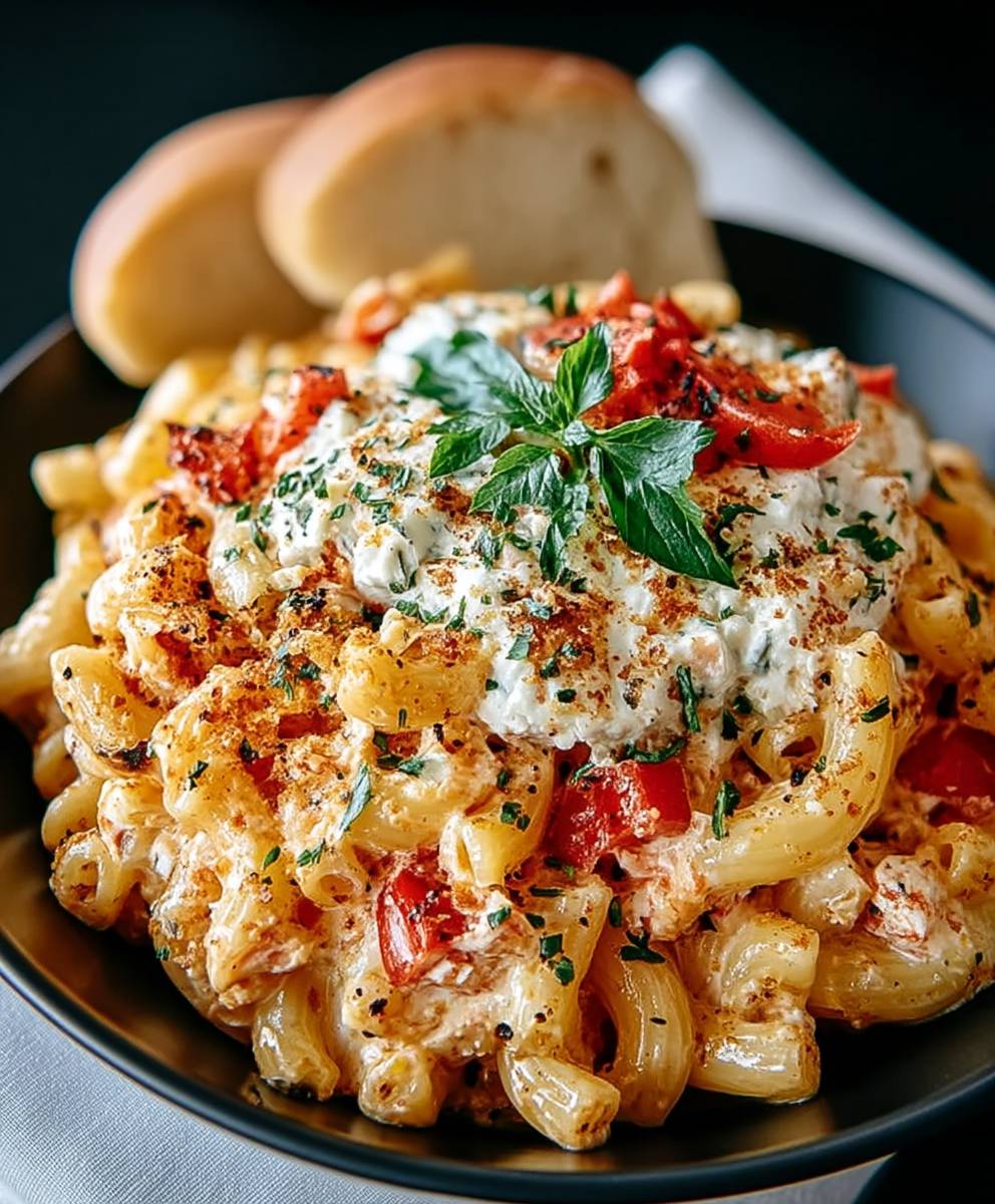 Boursin Cheese Baked Pasta