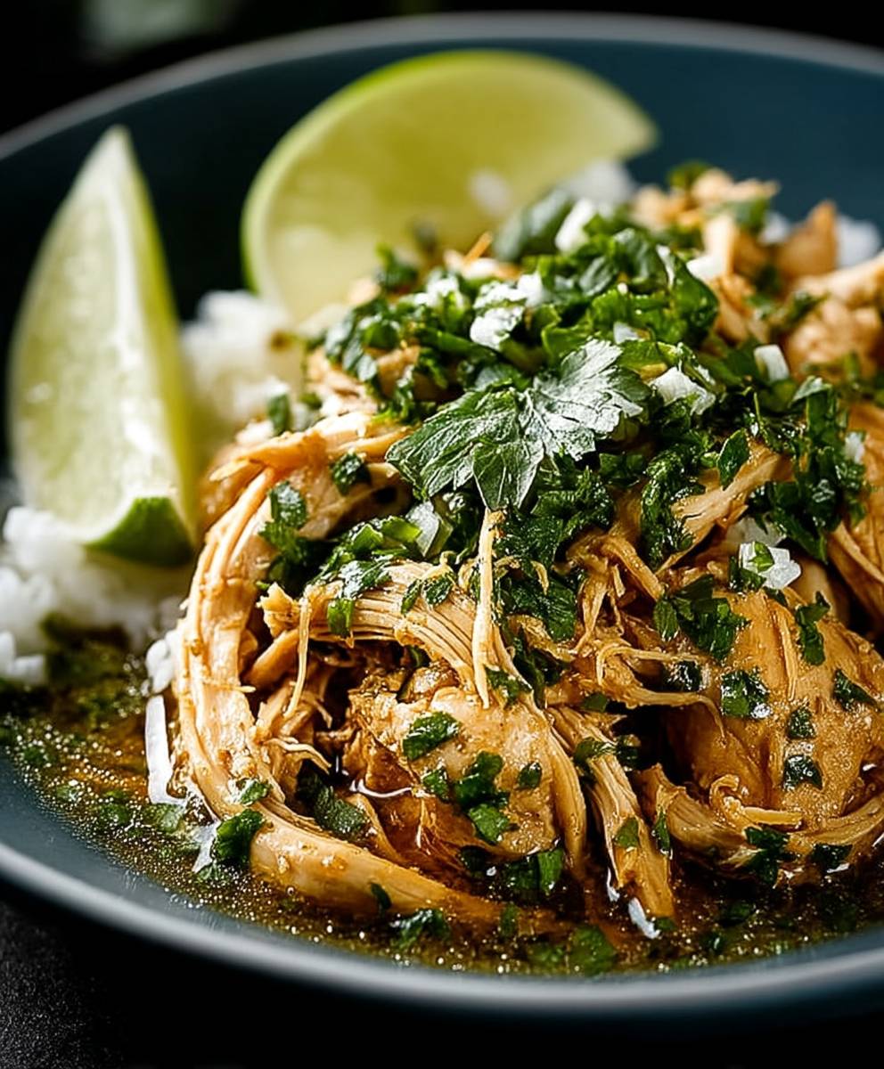 Slow Cooker Cilantro Lime