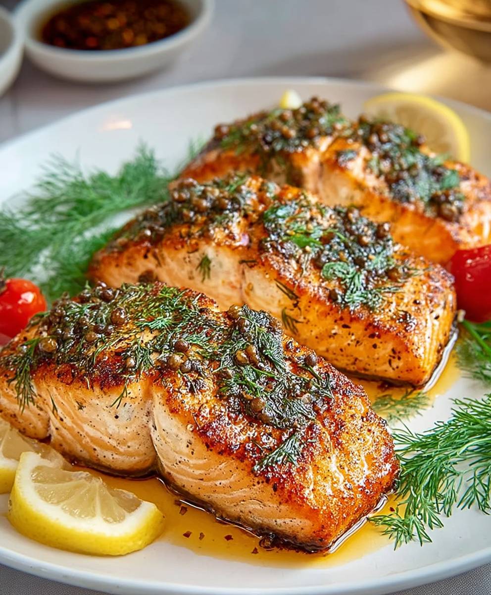 Baked Dijon Salmon