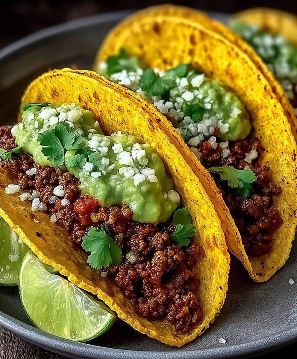 Crispy Ground Beef Tacos