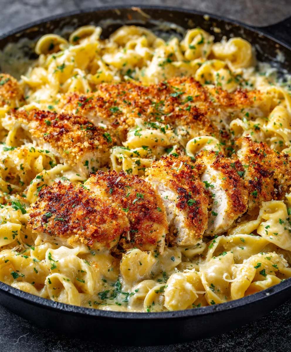 Ultimate Creamy Garlic Parmesan Chicken Pasta Recipe