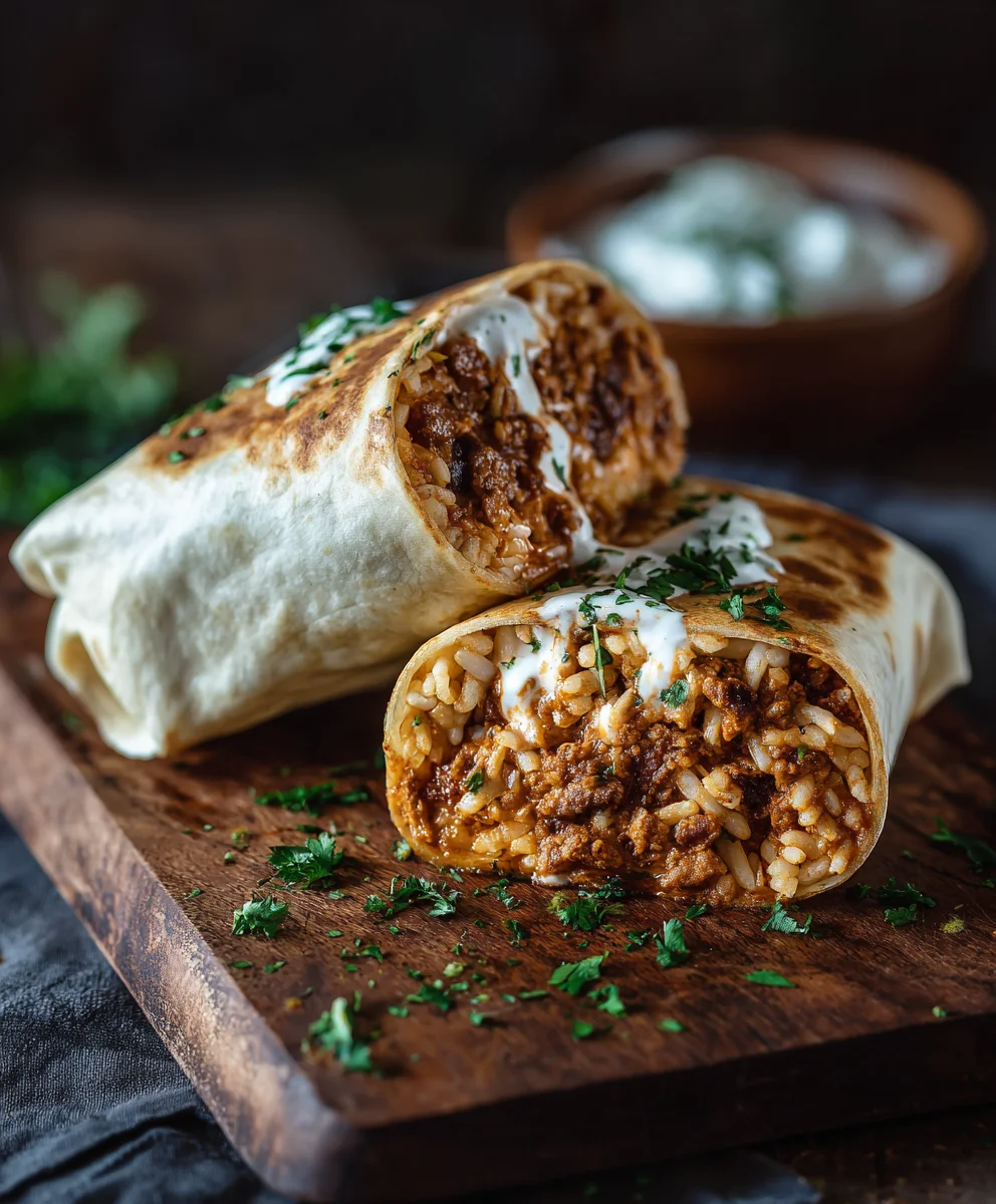 Get Your Creamy Chile Colorado Beef Burritos Fix Tonight!