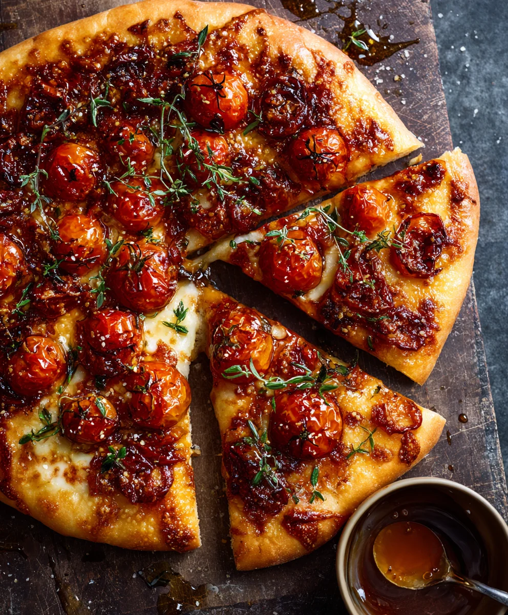 Crispy Hot Honey Pizza: Perfect Balance of Sweet and Heat