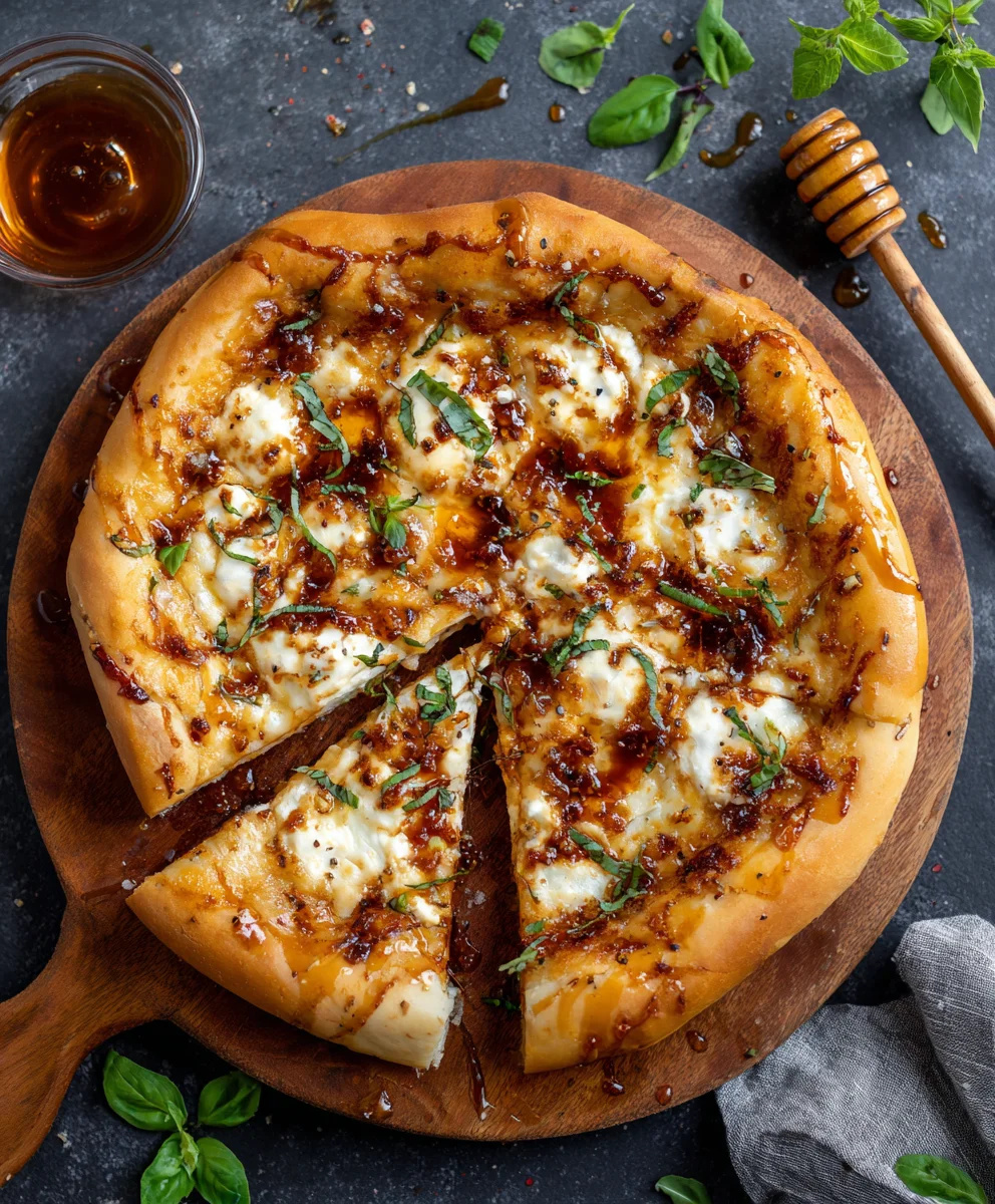 Irresistible Hot Honey Pizza: Sweet, Spicy, & Cheesy