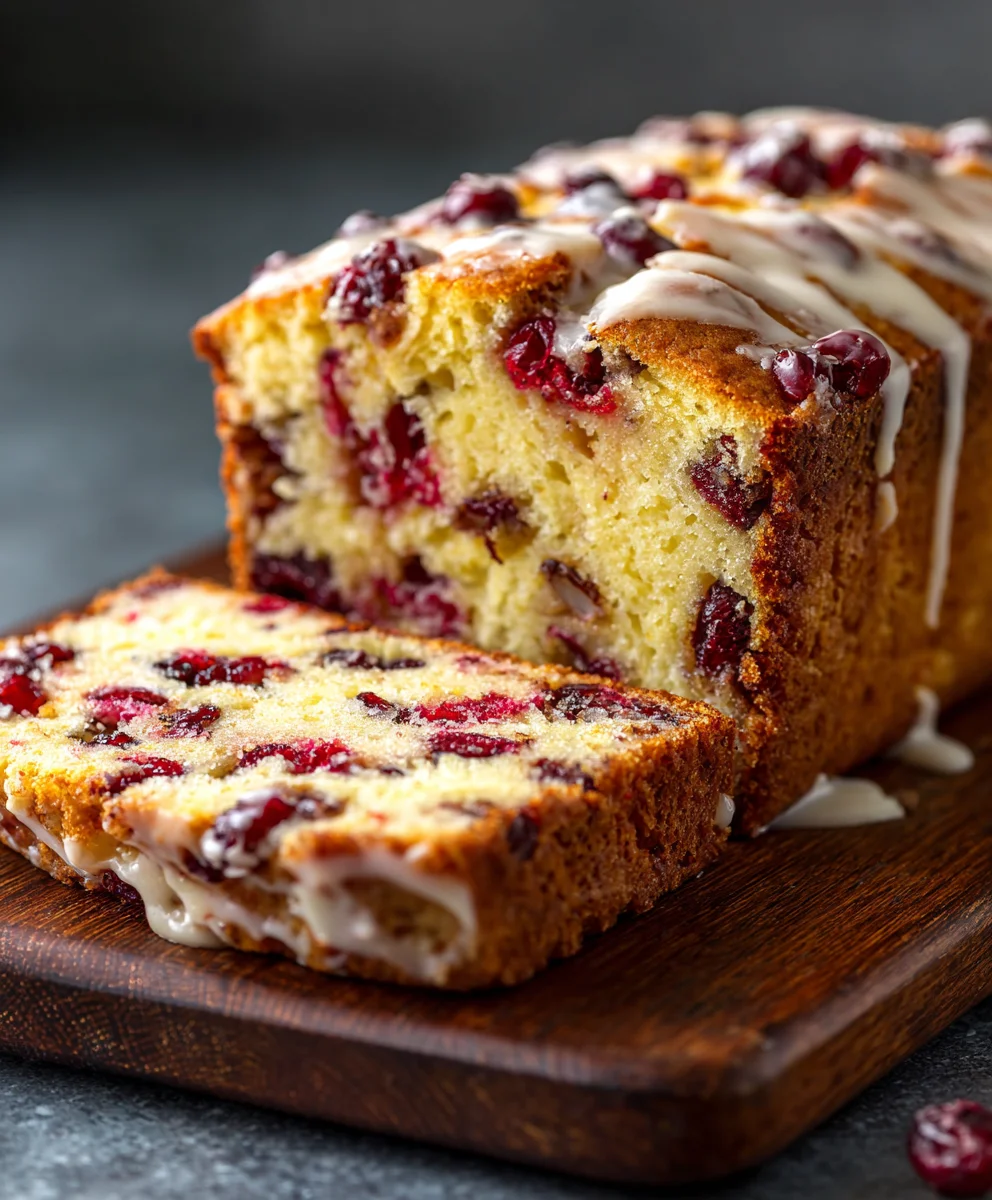 Best Cranberry Cream Cheese Bread: Sweet, Soft & Irresistible