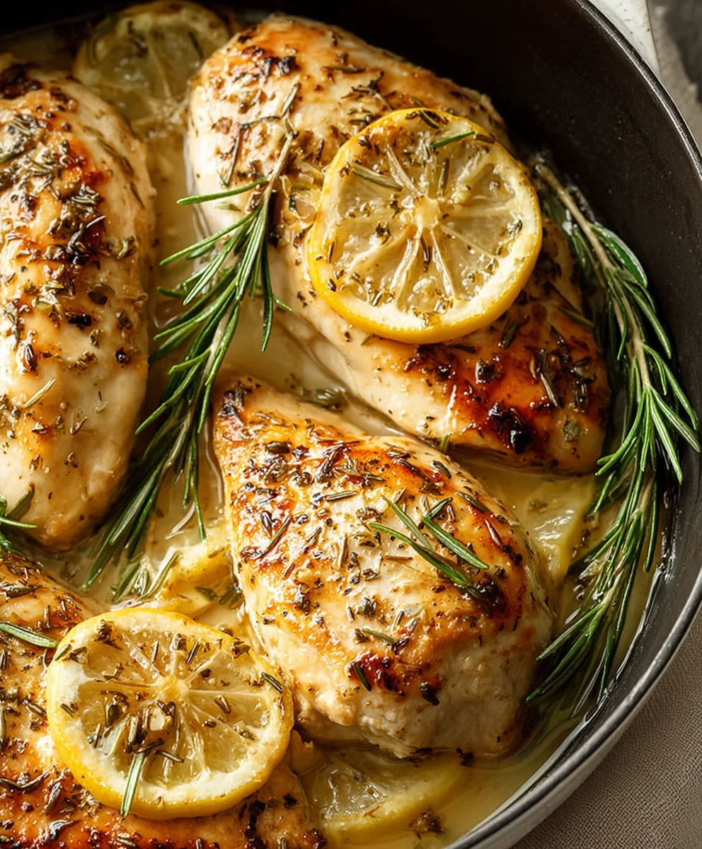 Perfect Lemon Rosemary Chicken: Tender, Juicy, & Aromatic