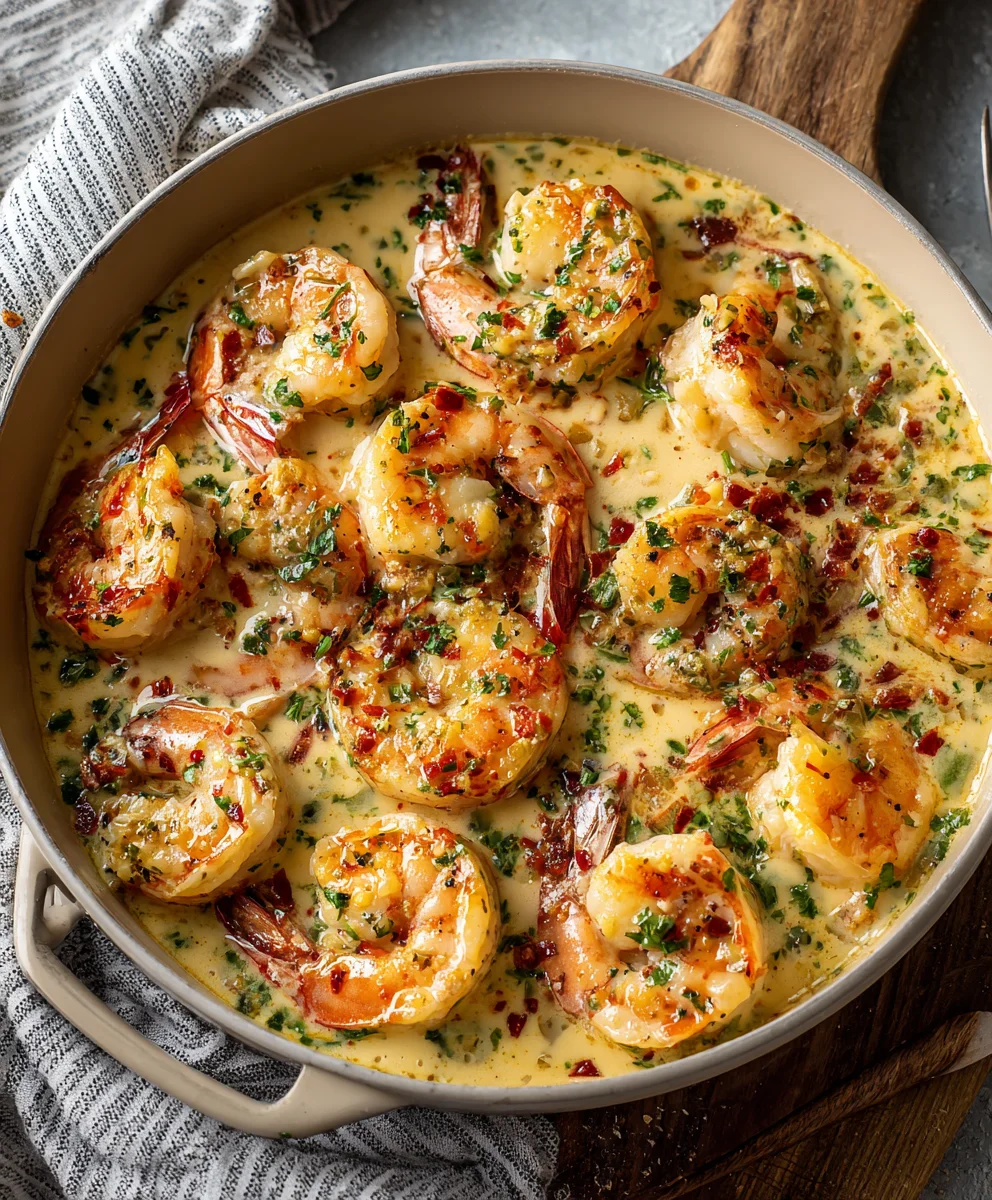 Creamy Garlic Shrimp: Quick & Flavorful Dinner Recipe