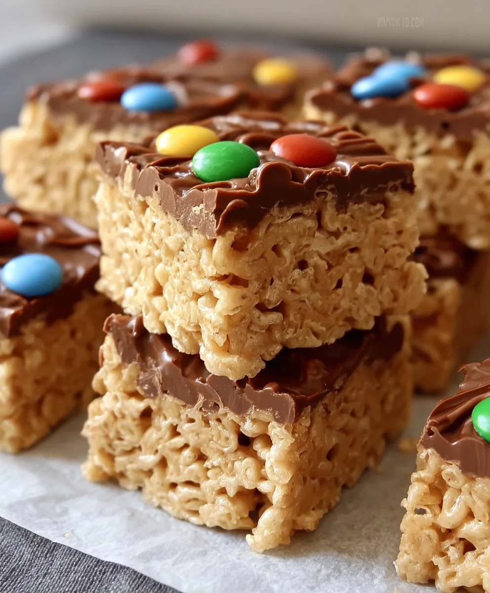 No-Bake Peanut Butter Rice Krispie Treats Recipe