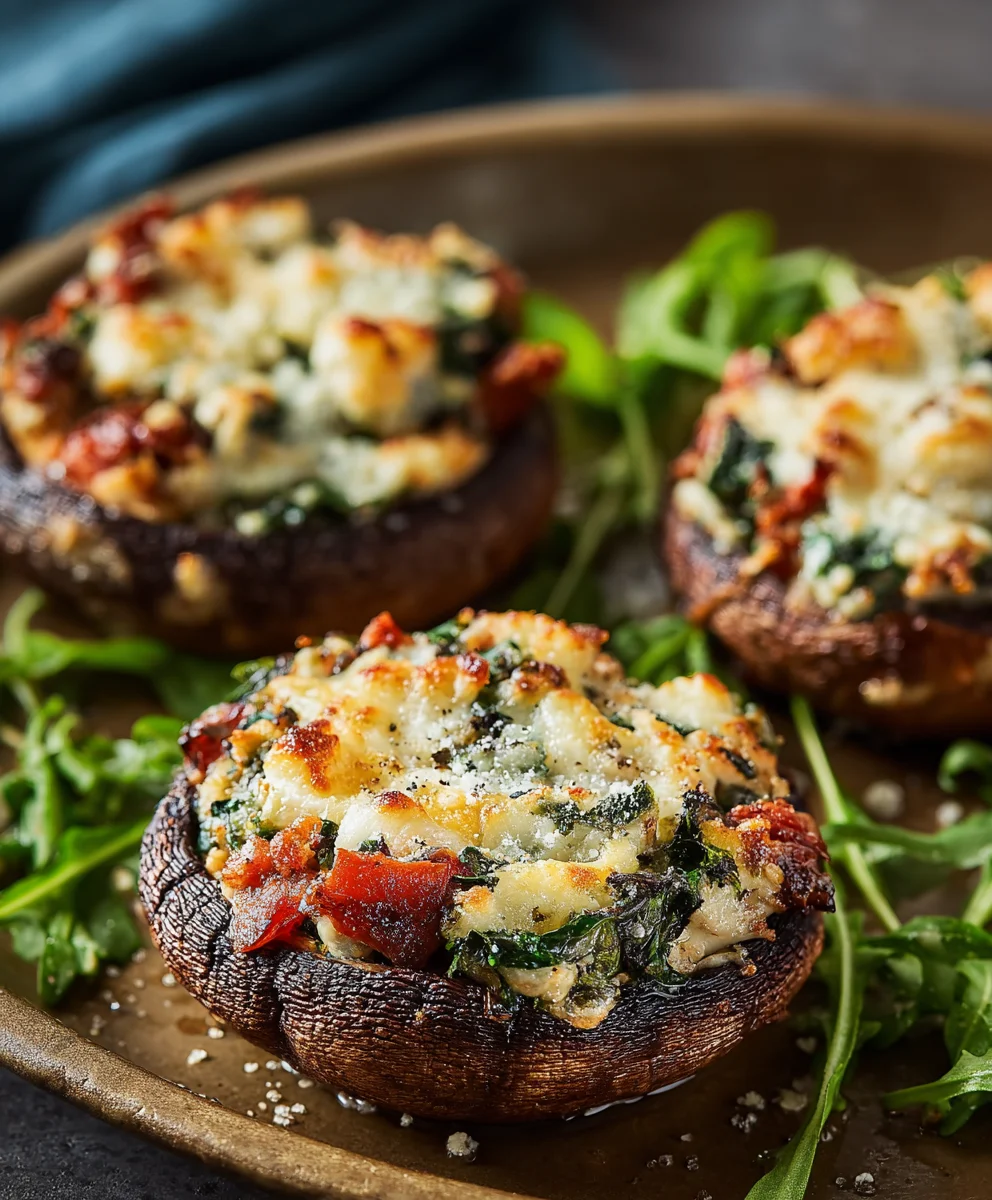 Savory Stuffed Portobello Mushrooms: Perfect Vegetarian Meal