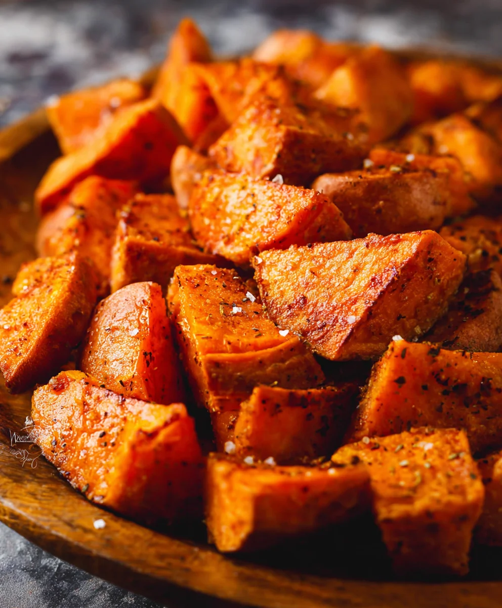 Crispy Roasted Sweet Potatoes Recipe: Perfectly Caramelized!