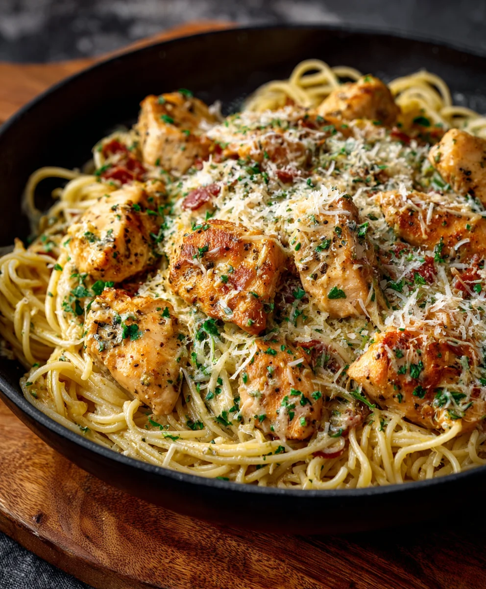 Best Garlic Parmesan Chicken Pasta: Creamy & Flavorful Dinner