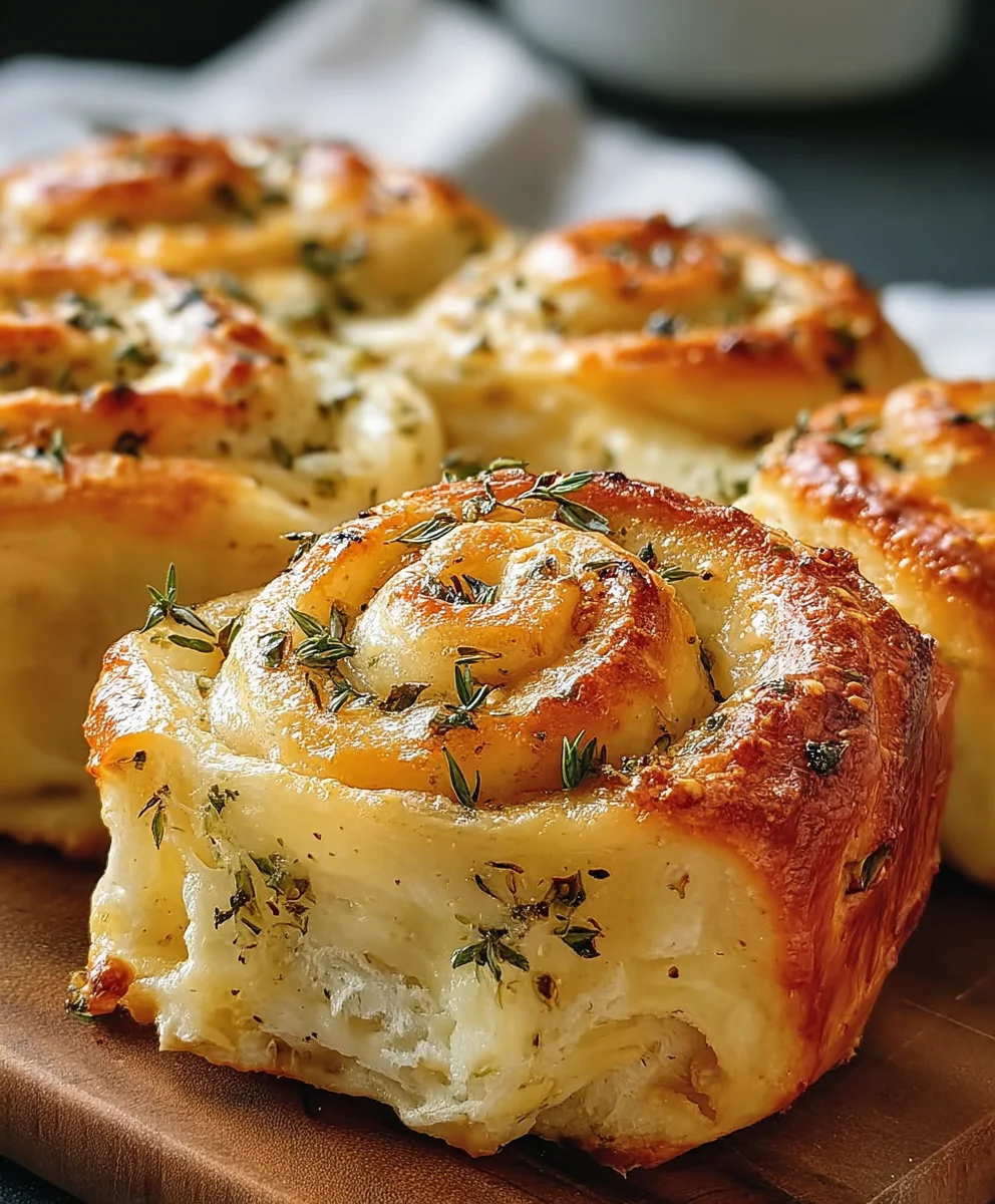 Sourdough Herb & Cheese Rolls: Warm, Cheesy & Flavorful