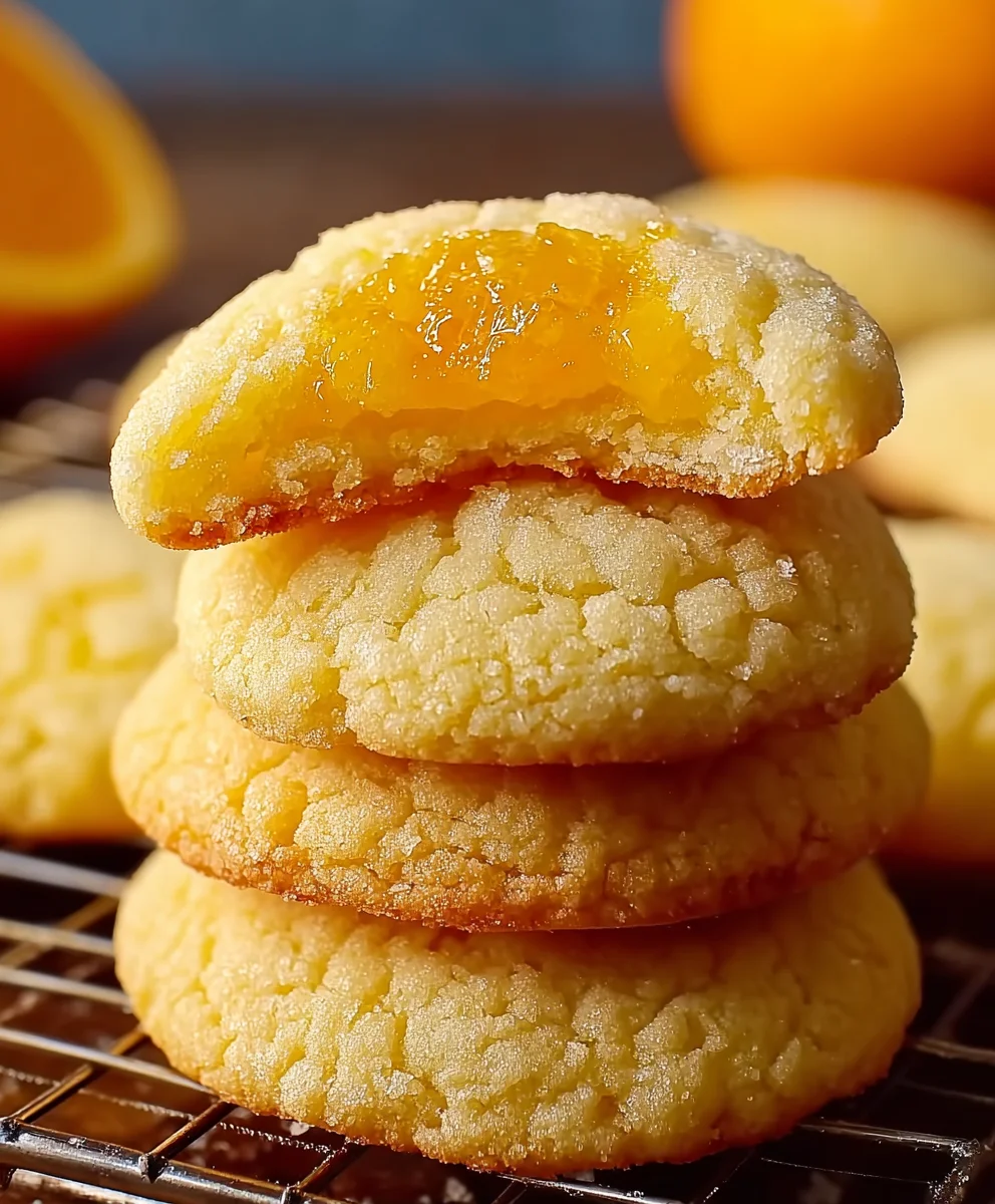 Easy Soft Citrusy Orange Cookies – Perfect Zesty Treat!