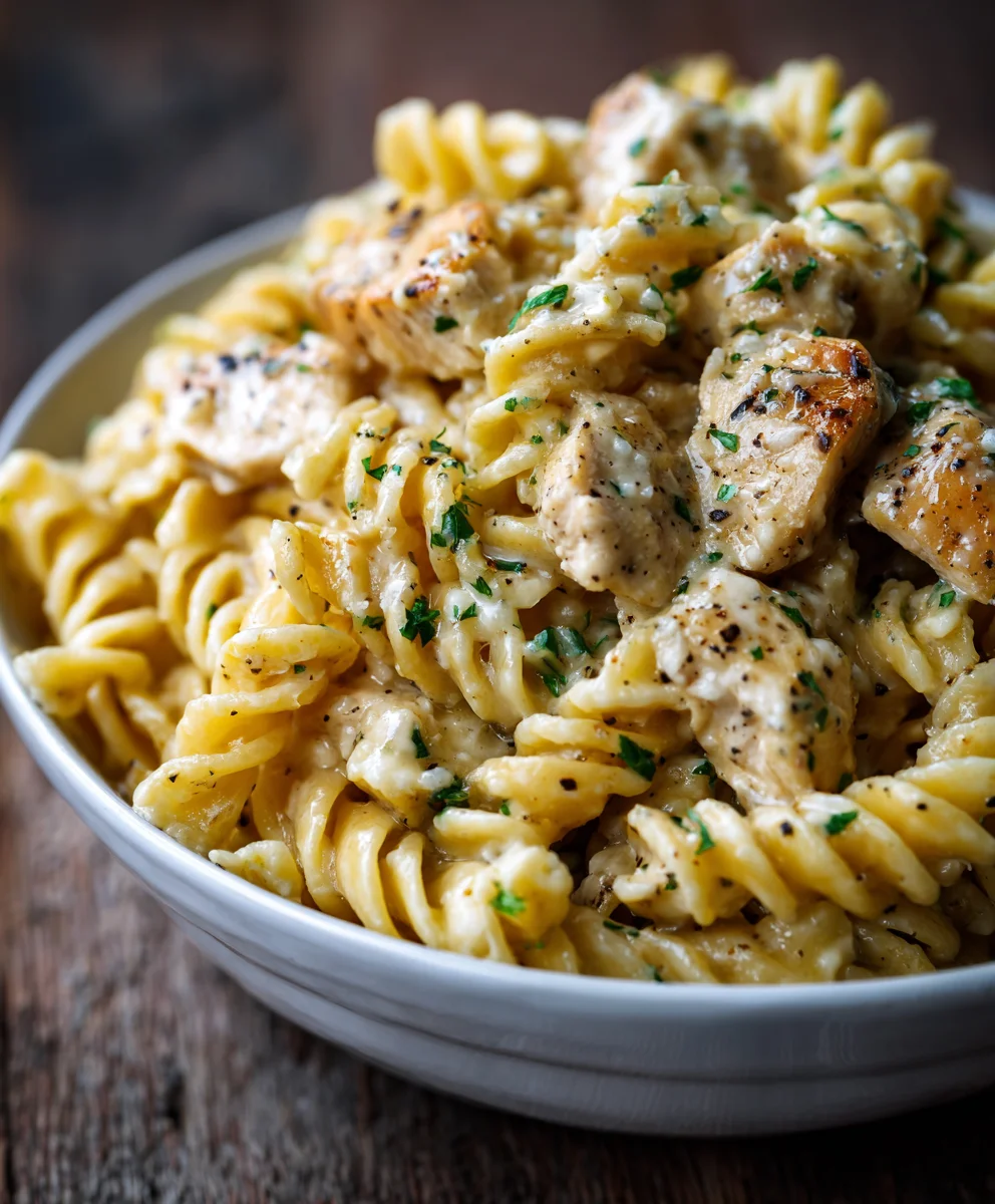 Creamy Garlic Parmesan Chicken: Ultimate Cheesy Twisted Pasta