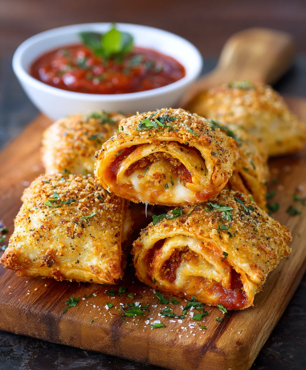 Easy Doritos Crusted Pizza Rolls: Crispy & Cheesy Treat!