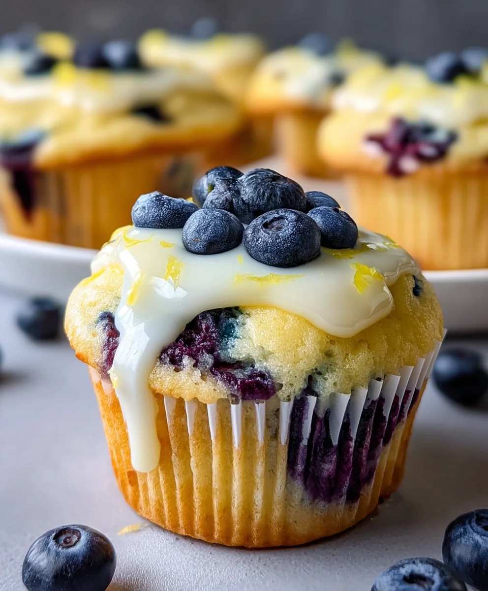 Zesty Lemon Blueberry Cupcakes: Your New Favorite Dessert!