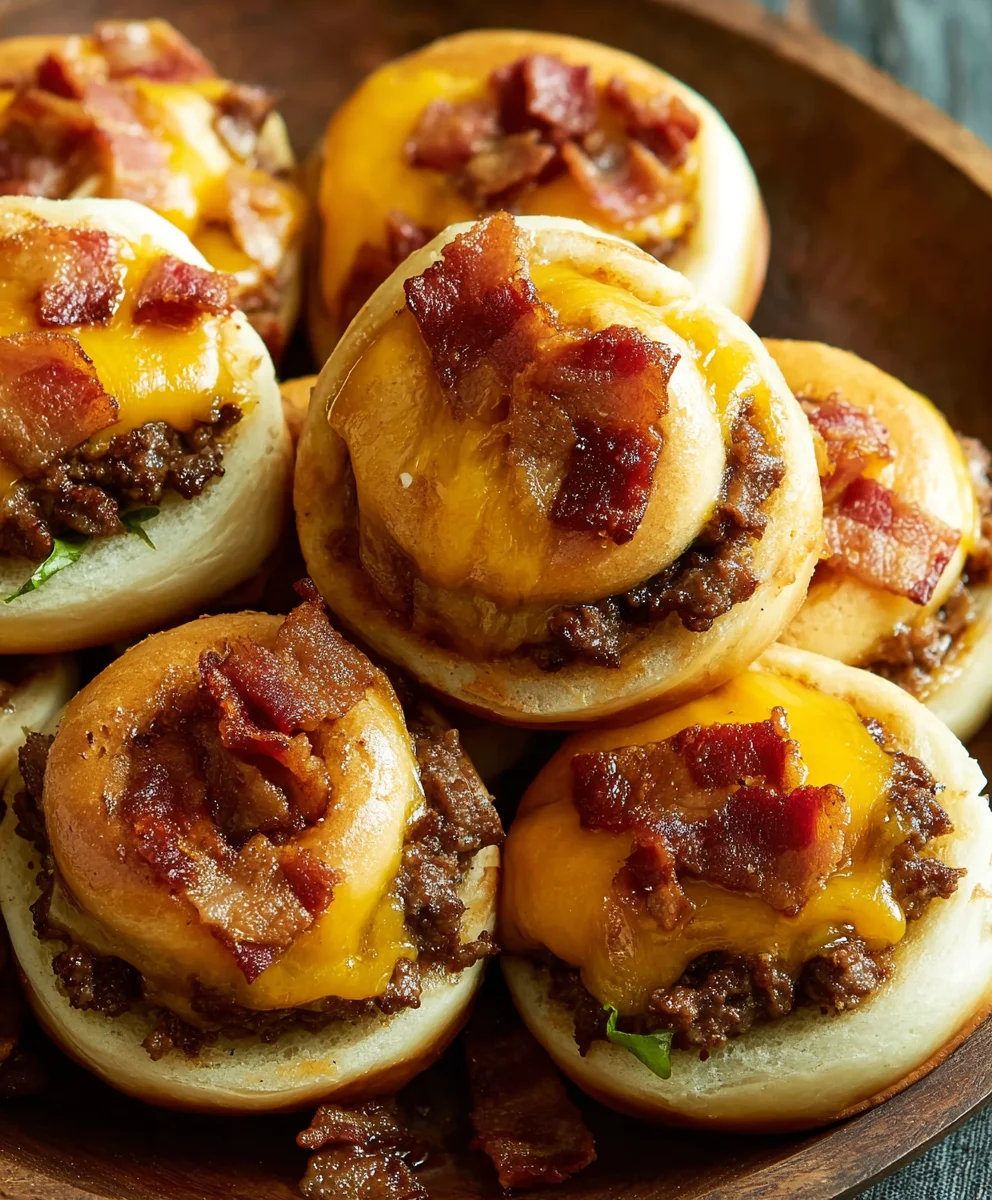 Beef Bacon Cheeseburger Rolls – Your New Favorite Appetizer!