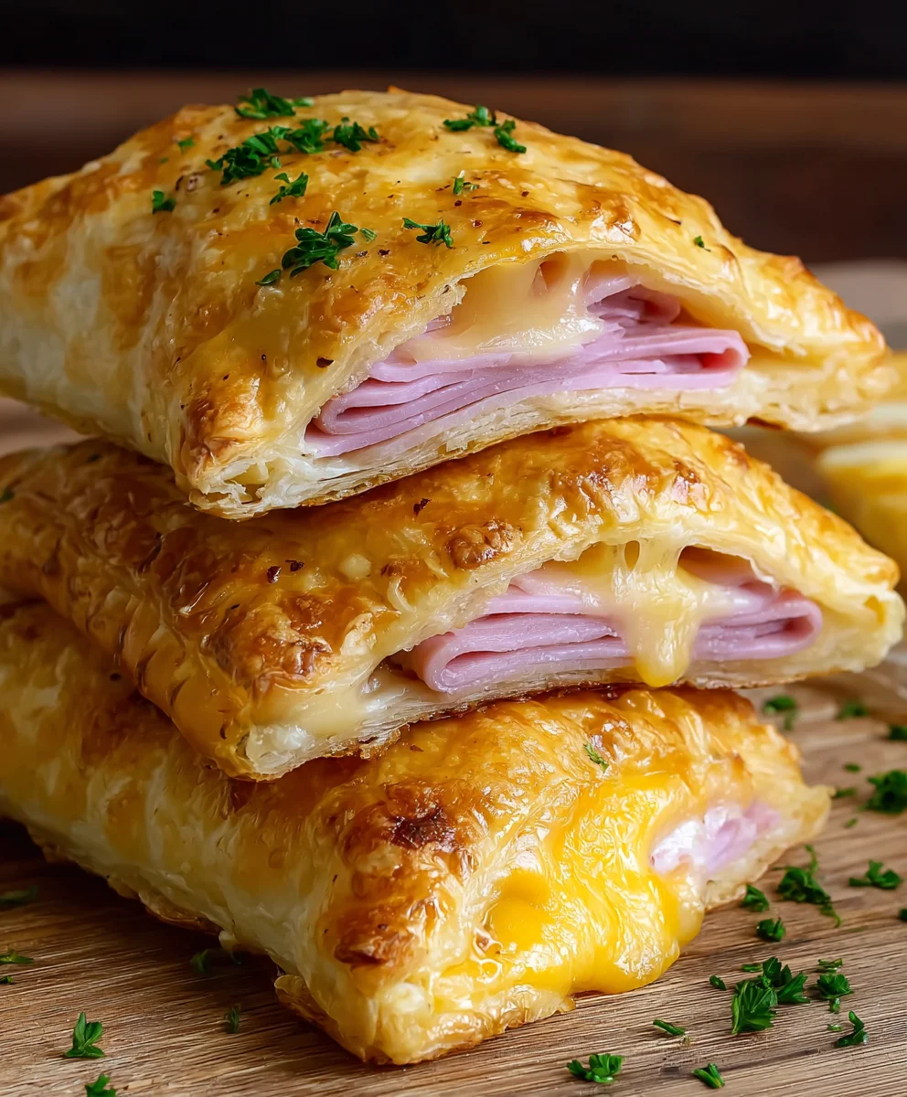Air Fryer Beef Ham & Cheese Pockets: Quick, Crispy & Delicious!