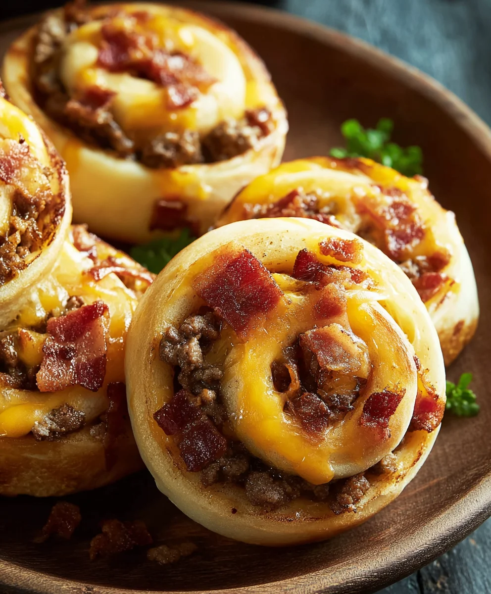 Beef Bacon Cheeseburger Rolls – Your New Favorite Appetizer!