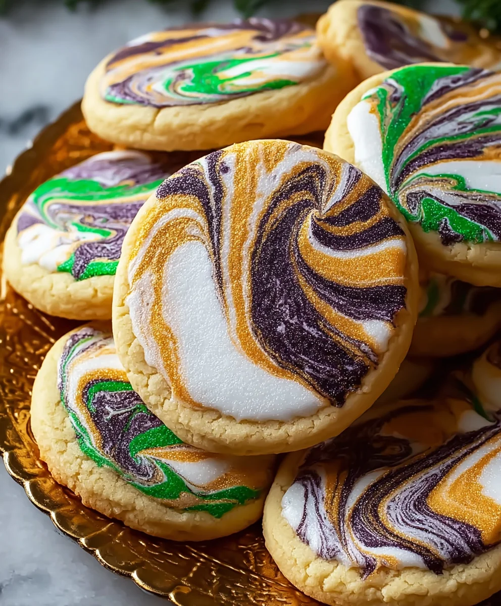 Marbled Sugar Cookies: Easy & Beautiful Swirled Treats