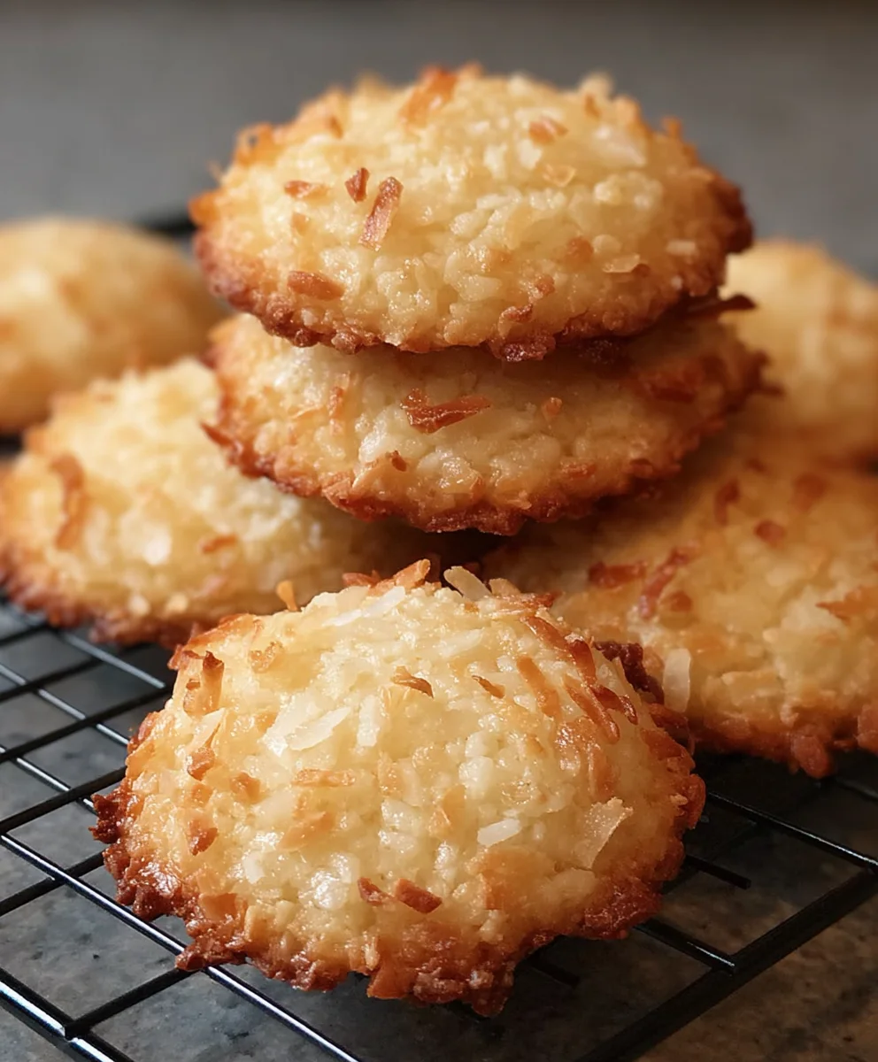 Easy Chewy Coconut Cookies Recipe - Perfectly Sweet & Soft!