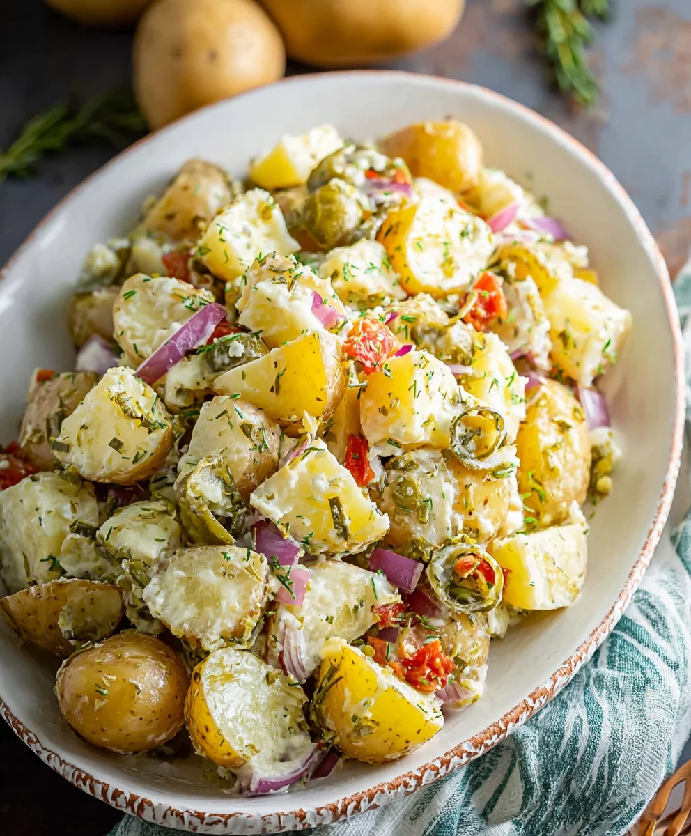 Authentic Italian Potato Salad – Your New Favorite Side!