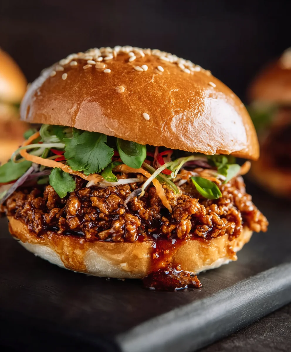 Asian Sloppy Joe Recipe: Sweet & Savory Beef Sandwiches