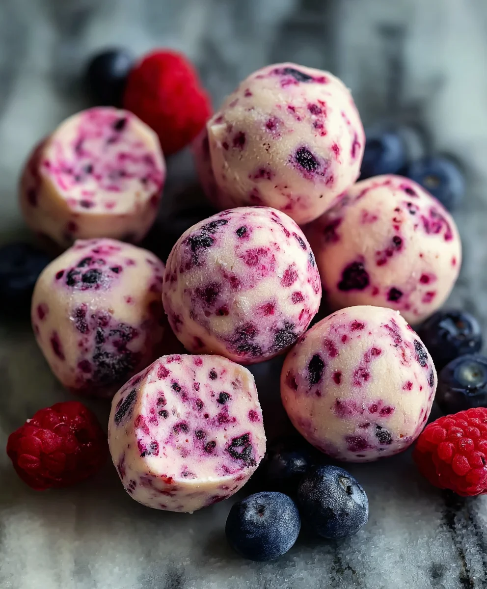 Berry Yogurt Bites Recipe: Healthy & Easy Frozen Treat!