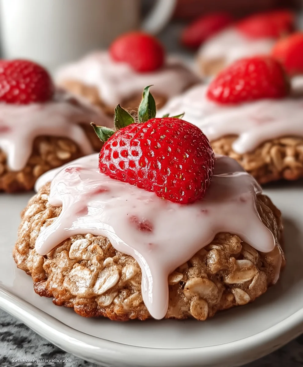 Perfect Strawberry Oatmeal Cookies Icing - Quick & Delicious