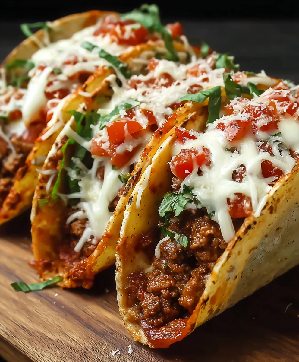 Meat Lovers Pizza Tacos: Ultimate Flavor Fusion Recipe!