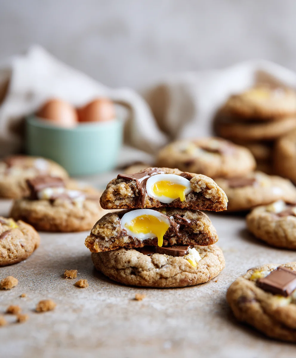 Irresistible Brown Butter Cadbury Egg Cookies Recipe