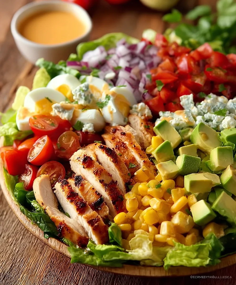 Southwest Chicken Cobb Salad: Easy & Flavorful Recipe!